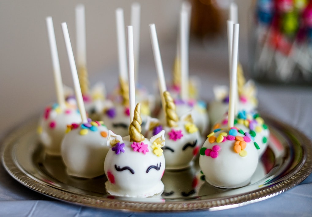 unicorn lollipops